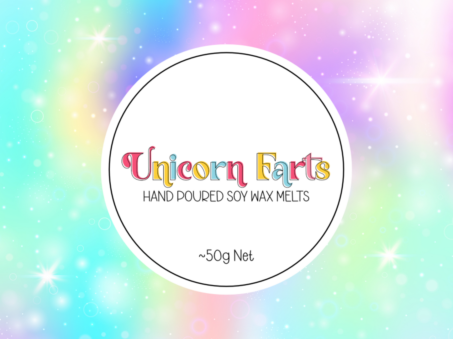 Unicorn Farts Wax Melt Snap Bar