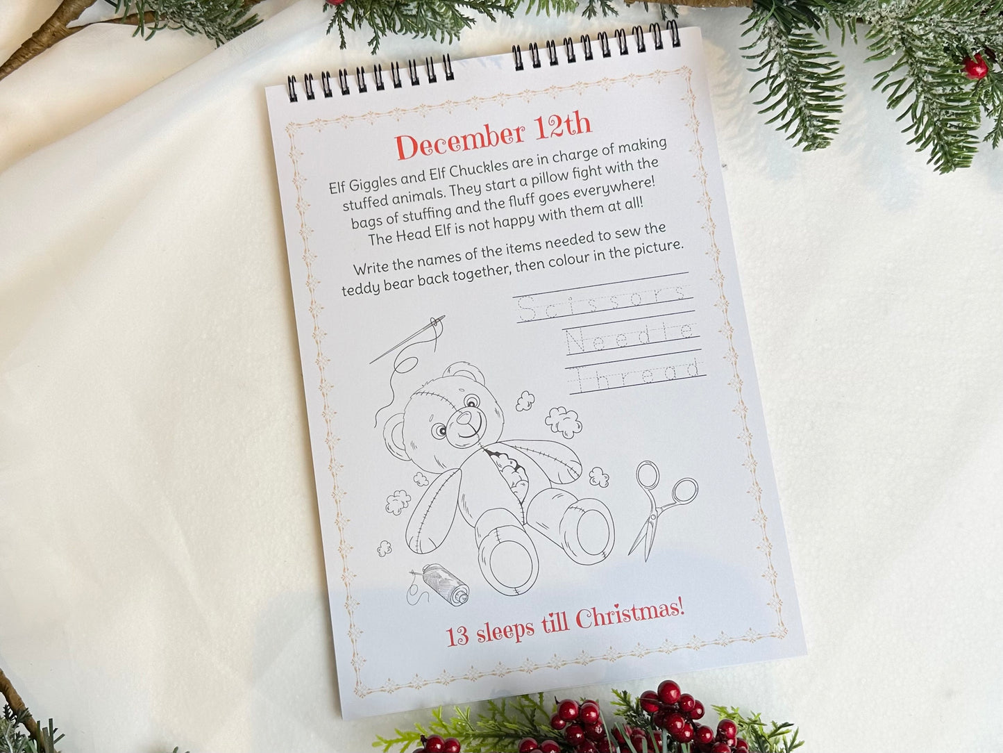 Christmas Activity Book - Santa