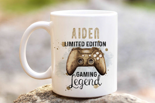 Gold Gamer Mug