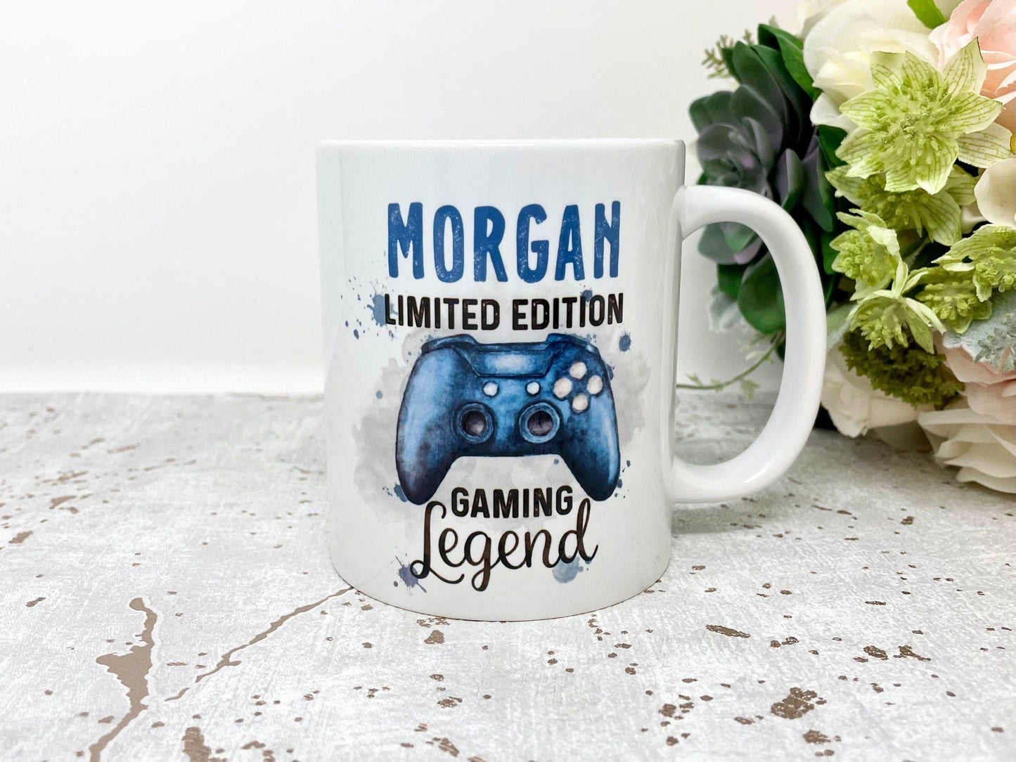 Blue Gamer Mug